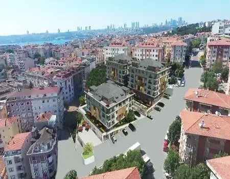 Sea view Mansions for Sale in Uskudar - Hasbache